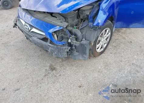 2013 Hyundai Accent Gls from USA, damaged, VIN KMHCT4AE2DU498492